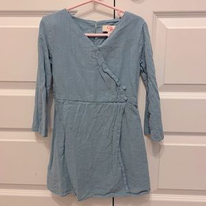Blue/Grey GB girls dress